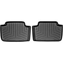 Second Row Molded Floor Liner, Black, Made of Rubberized Thermoplastic Polyolefins, FloorLiner Series
