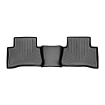 Second Row Molded Floor Liner, Black, Made of Rubberized Thermoplastic Polyolefins, FloorLiner Series