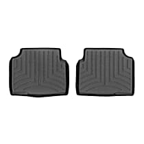 4411974 Second Row FloorLiner Series Molded Floor Liner, Black Made of Rubberized Thermoplastic Polyolefins
