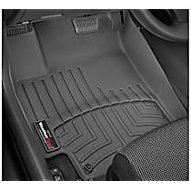 Front Row Molded Floor Liner, Black, Made of Rubberized Thermoplastic Polyolefins, FloorLiner Series