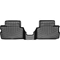Second Row Molded Floor Liner, Black, Made of Rubberized Thermoplastic Polyolefins, FloorLiner Series