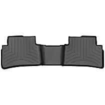 Second Row Molded Floor Liner, Black, Made of Rubberized Thermoplastic Polyolefins, FloorLiner Series