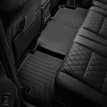 4417302 Second Row FloorLiner Series Molded Floor Liner, Black Made of Rubberized/Thermoplastic