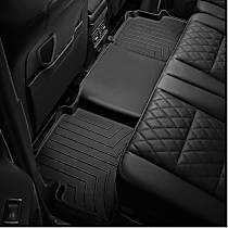 4417303 Second Row FloorLiner Series Molded Floor Liner, Black Made of Rubberized Thermoplastic Polyolefins