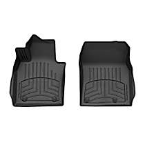 4417391IM Front Row Molded Floor Liner, Black Made of Rubberized Thermoplastic Elastomer