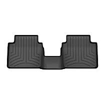4417392IM Second and Third Row Molded Floor Liner, Black Made of Rubberized Thermoplastic Elastomer