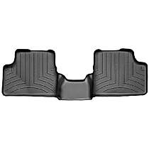 441952 Rear FloorLiner Series Molded Floor Liner, Black Made of Rubberized Thermoplastic Polyolefins