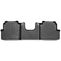 442212 Rear FloorLiner Series Molded Floor Liner, Black Made of Rubberized Thermoplastic Polyolefins