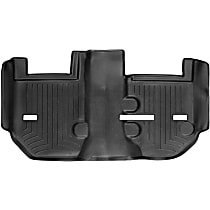 442355 Second Row FloorLiner Series Molded Floor Liner, Black Made of Rubberized Thermoplastic Polyolefins