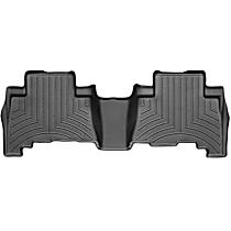 Rear Molded Floor Liner, Sport Utility, Black, Made of Rubberized Thermoplastic Polyolefins, FloorLiner Series