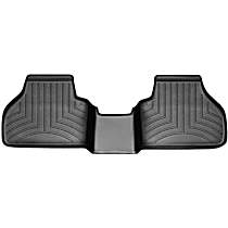 Second Row Molded Floor Liner, Black, Made of Rubberized Thermoplastic Polyolefins, FloorLiner Series
