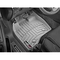 Second Row Molded Floor Liner, Black, Made of Rubberized Thermoplastic Polyolefins, FloorLiner Series