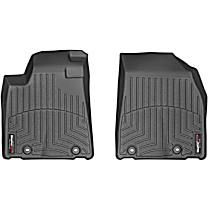 Front Molded Floor Liner, Sport Utility, Floor Retention Device (Type):Twist Type, Black, Made of Rubberized Thermoplastic Polyolefins, FloorLiner Series