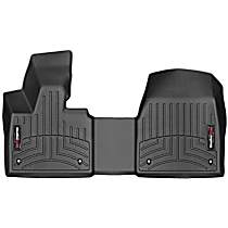 445691 Front FloorLiner Series Molded Floor Liner, Black Made of Rubberized Thermoplastic Polyolefins