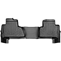 Rear Molded Floor Liner, Sport Utility, Black, Made of Rubberized Thermoplastic Polyolefins, FloorLiner Series