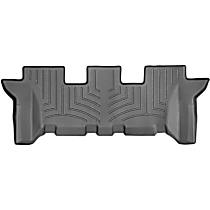 Third Row Molded Floor Liner, 3 Rows Of Seats, Black, Made of Rubberized Thermoplastic Polyolefins, FloorLiner Series