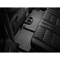 Second Row Molded Floor Liner, Black, Made of Rubberized Thermoplastic Polyolefins, FloorLiner Series