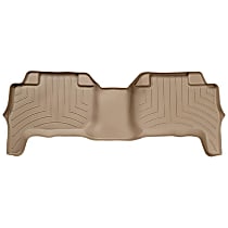 450092 Second Row FloorLiner Series Molded Floor Liner, Tan Made of Rubberized Thermoplastic Polyolefins