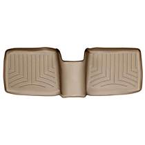 450312 Second Row FloorLiner Series Molded Floor Liner, Tan Made of Rubberized Thermoplastic Polyolefins