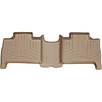 450342 Second Row FloorLiner Series Molded Floor Liner, Tan Made of Rubberized Thermoplastic Polyolefins