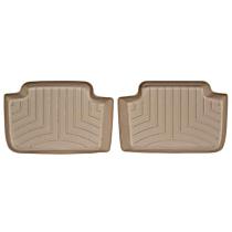 Second Row Molded Floor Liner, Tan, Made of Rubberized Thermoplastic Polyolefins, FloorLiner Series