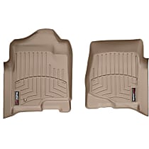 450661 Front FloorLiner Series Molded Floor Liner, Tan Made of Rubberized Thermoplastic Polyolefins