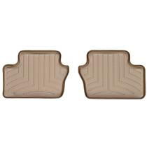 Second Row FloorLiner Series Molded Floor Liner, Tan Made of Rubberized Thermoplastic Polyolefins