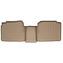 Second Row Molded Floor Liner, FWD, Tan, Made of Rubberized Thermoplastic Polyolefins, FloorLiner Series