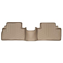 Second Row FloorLiner Series Molded Floor Liner, Tan Made of Rubberized Thermoplastic Polyolefins