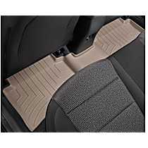 Second Row Molded Floor Liner, Tan, Made of Rubberized Thermoplastic Polyolefins, FloorLiner Series