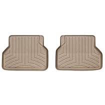 451642 Second Row FloorLiner Series Molded Floor Liner, Tan Made of Rubberized Thermoplastic Polyolefins