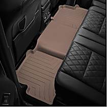 4517303 Second Row FloorLiner Series Molded Floor Liner, Tan Made of Rubberized Thermoplastic Polyolefins