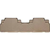 Second Row Molded Floor Liner, Tan, Made of Rubberized Thermoplastic Polyolefins, FloorLiner Series