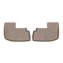 452524 Second Row FloorLiner Series Molded Floor Liner, Tan Made of Rubberized Thermoplastic Polyolefins