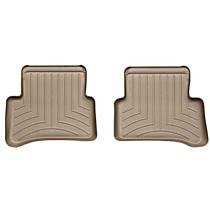 452582 Second Row FloorLiner Series Molded Floor Liner, Tan Made of Rubberized Thermoplastic Polyolefins