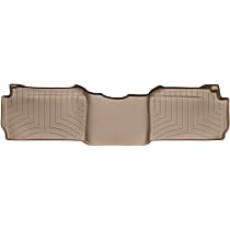 Second Row Molded Floor Liner, Tan, Made of Rubberized Thermoplastic Polyolefins, FloorLiner Series