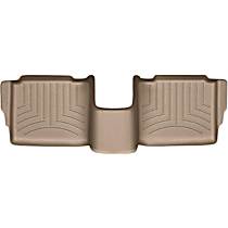 Second Row Molded Floor Liner, Tan, Made of Rubberized Thermoplastic Polyolefins, FloorLiner Series