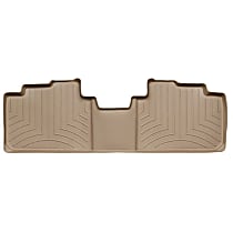 Second Row Molded Floor Liner, Tan, Made of Rubberized Thermoplastic Polyolefins, FloorLiner Series