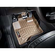 Front Molded Floor Liner, Sport Utility, Tan, Made of Rubberized Thermoplastic Polyolefins, FloorLiner Series