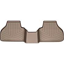453312 Second Row FloorLiner Series Molded Floor Liner, Tan Made of Rubberized Thermoplastic Polyolefins