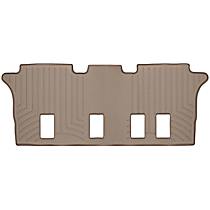 Third Row Molded Floor Liner, Tan, Made of Rubberized Thermoplastic Polyolefins, FloorLiner Series