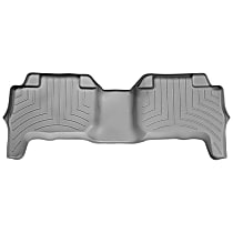 460092 Second Row FloorLiner Series Molded Floor Liner, Gray Made of Rubberized Thermoplastic Polyolefins