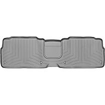 Second Row Molded Floor Liner, Gray, Made of Rubberized Thermoplastic Polyolefins, FloorLiner Series