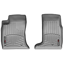Front Row Molded Floor Liner, AWD, Gray, Made of Rubberized Thermoplastic Polyolefins, FloorLiner Series