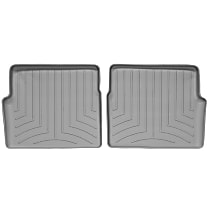 Second Row Molded Floor Liner, Gray, Made of Rubberized Thermoplastic Polyolefins, FloorLiner Series