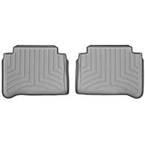 460882 Second Row FloorLiner Series Molded Floor Liner, Gray Made of Rubberized Thermoplastic Polyolefins