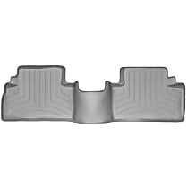 Second Row FloorLiner Series Molded Floor Liner, Gray Made of Rubberized Thermoplastic Polyolefins