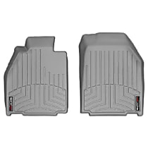 Front Row Molded Floor Liner, Coupe, Gray, Made of Thermoplastic, FloorLiner Series