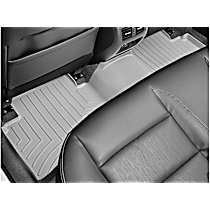 Second Row Molded Floor Liner, Gray, Made of Rubberized Thermoplastic Polyolefins, FloorLiner Series