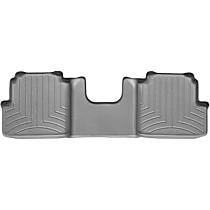 462212 Second Row FloorLiner Series Molded Floor Liner, Gray Made of Rubberized Thermoplastic Polyolefins